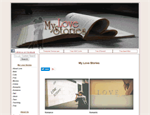 Tablet Screenshot of mylovestories.com